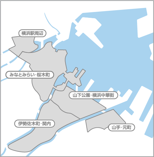 横浜エリアマップ