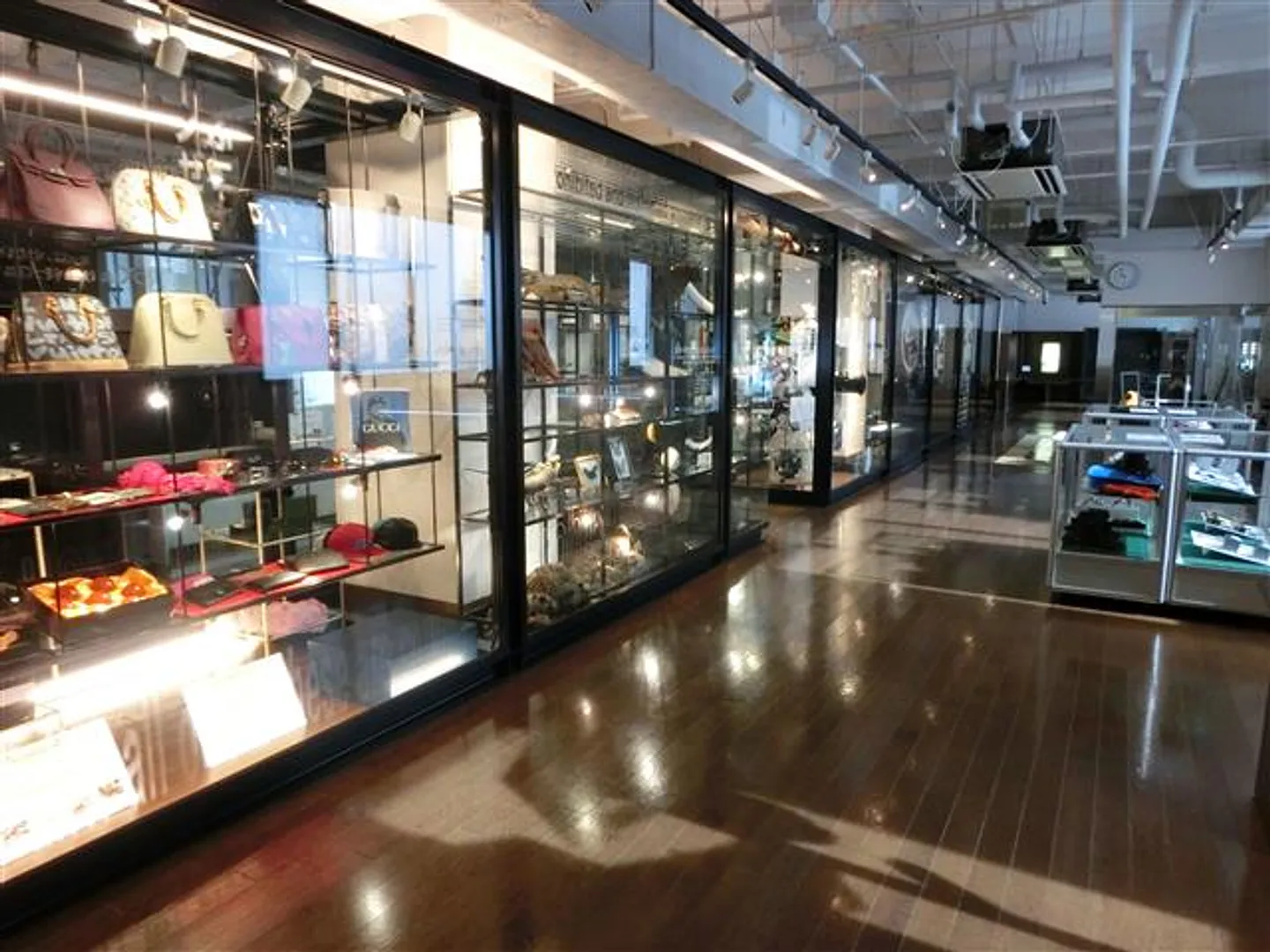 資料展示室内
