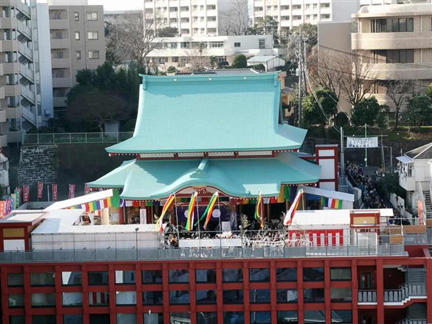 初詣風景