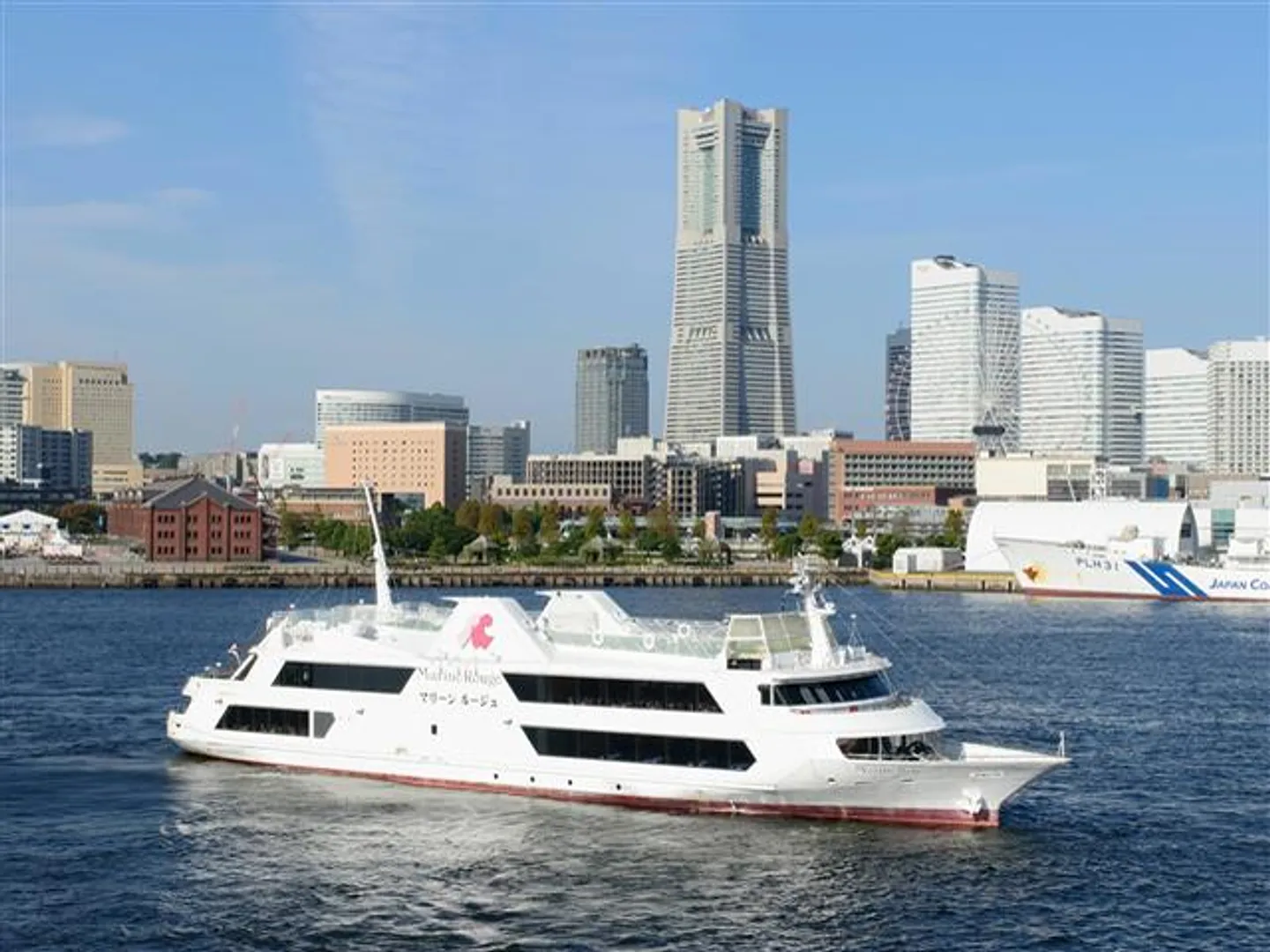 眺望抜群で港町ならでは