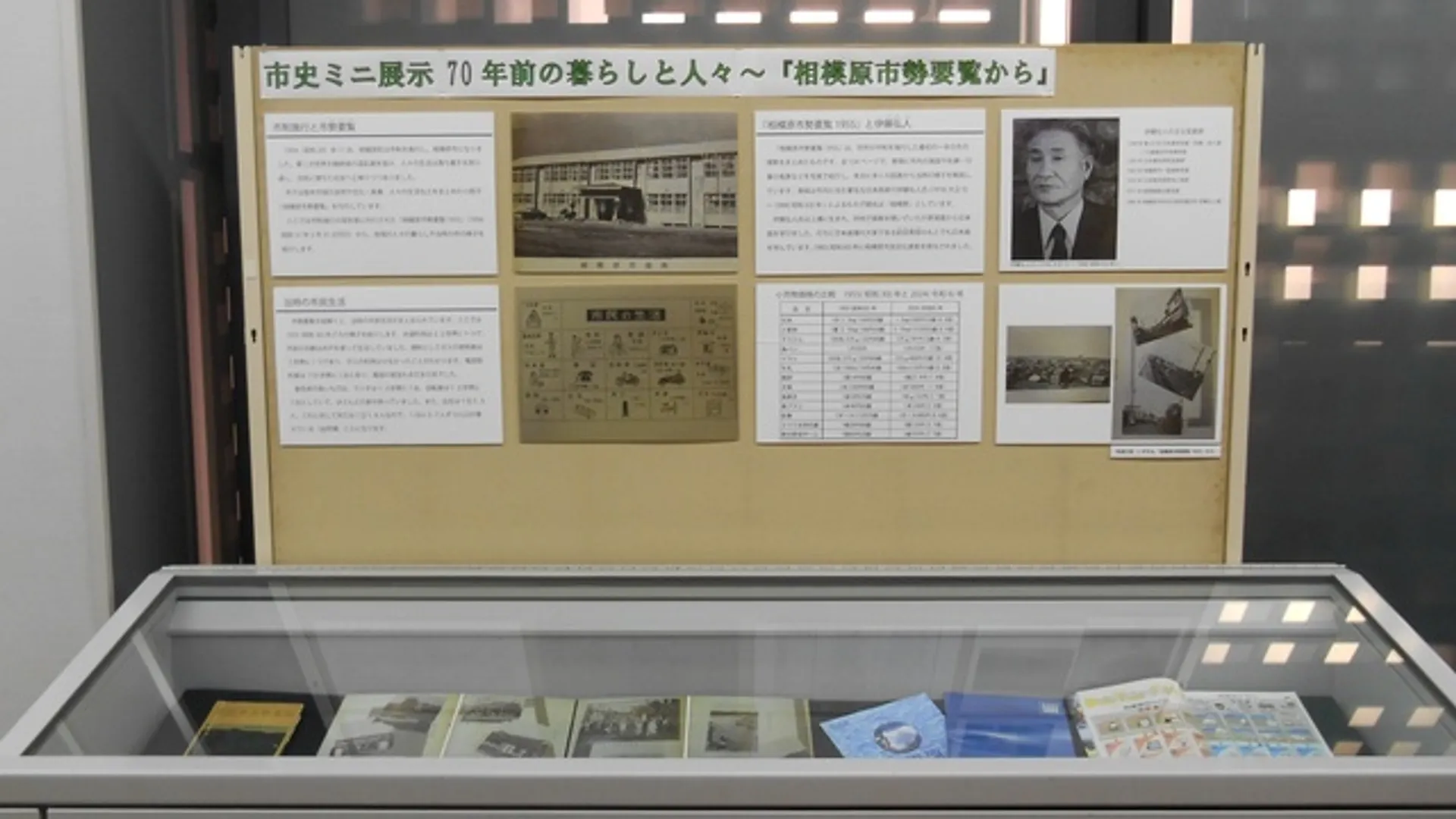 展示の様子　(C)相模原市立博物館