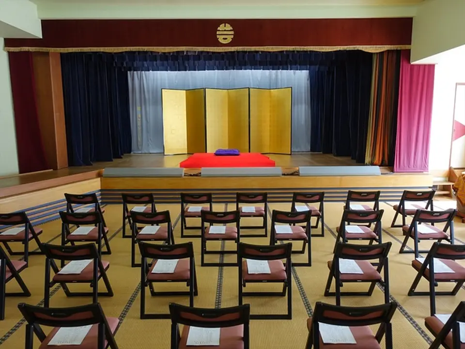 落語会会場