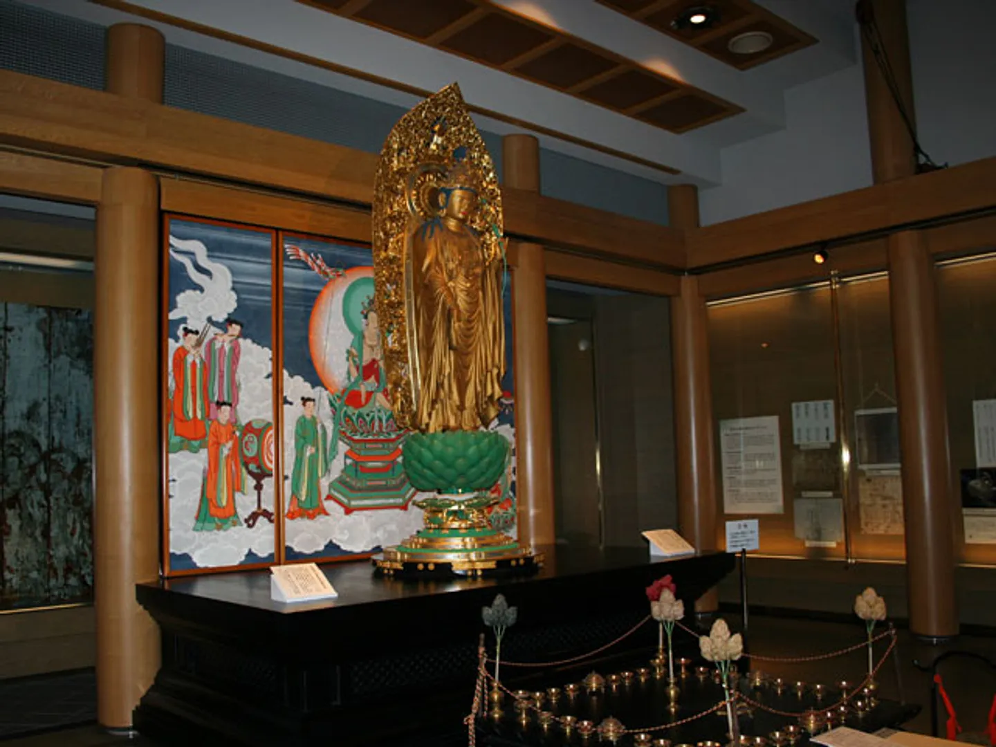 展示室内