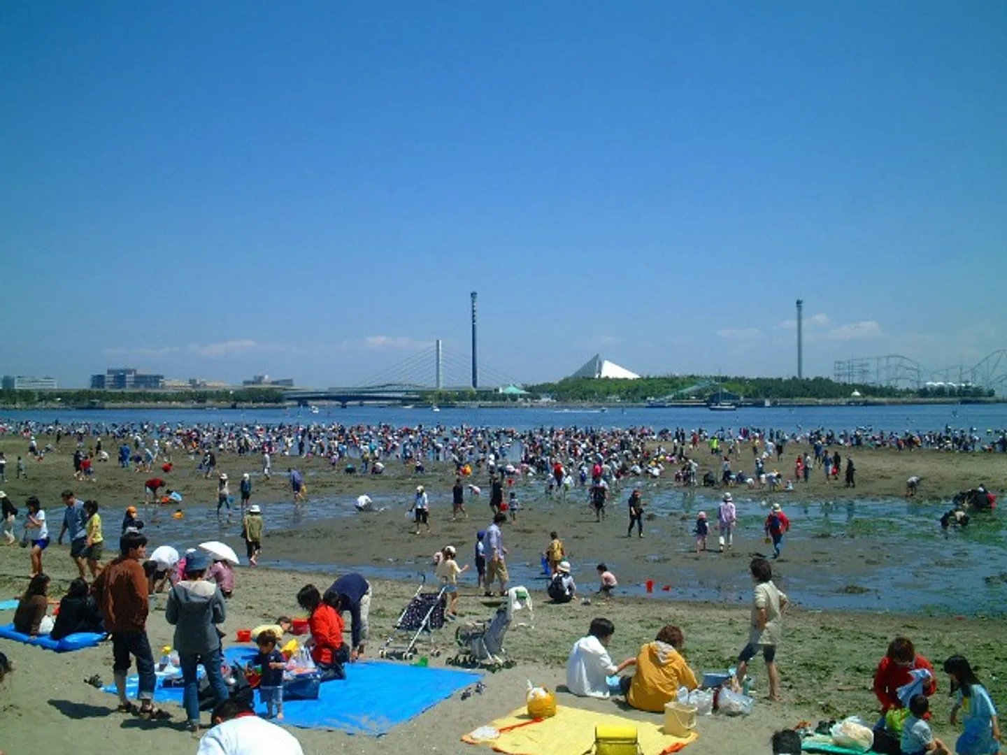 潮干狩り
