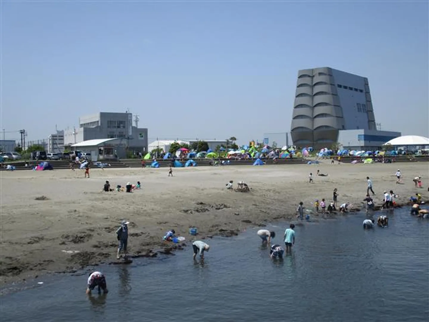 人工海浜(かわさきの浜)