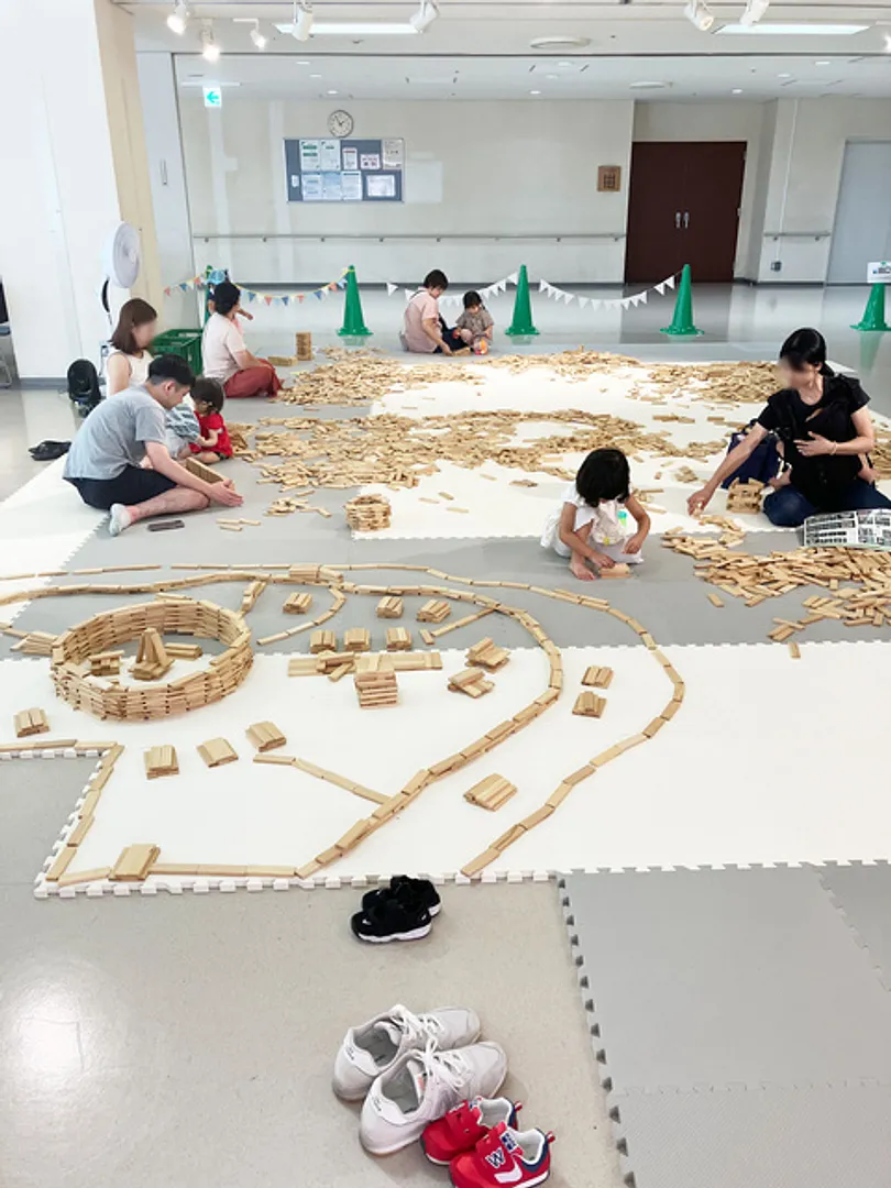つみきのコーナーの様子