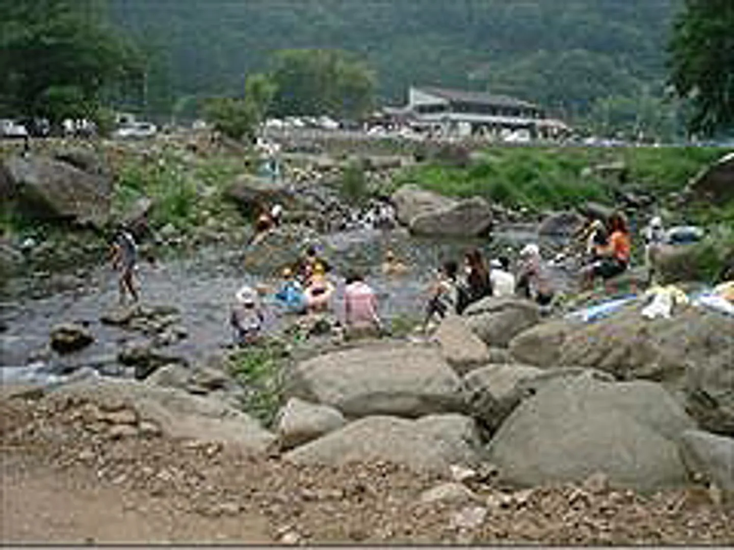 川遊び風景