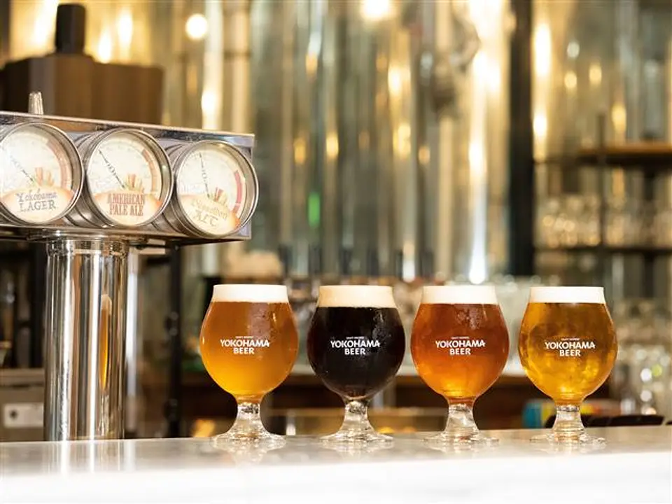 ビール飲み比べ