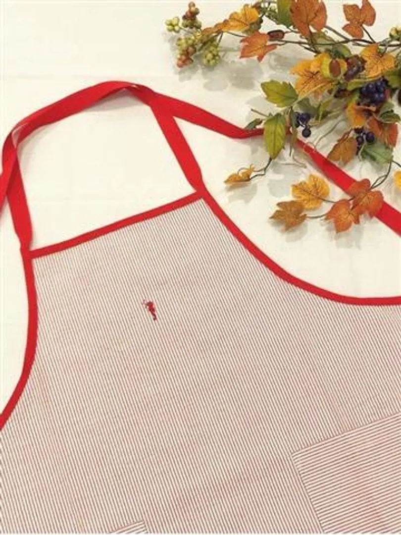 エプロン(7色 キャンディーストライプ、格子(赤・紺・ブルー)、ストライプ(赤・紺・ブルー))