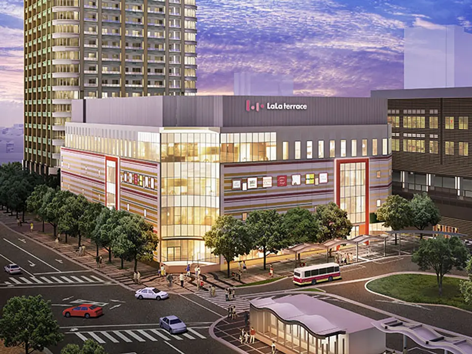 東急武蔵小杉駅直結。JRの駅からは徒歩4分