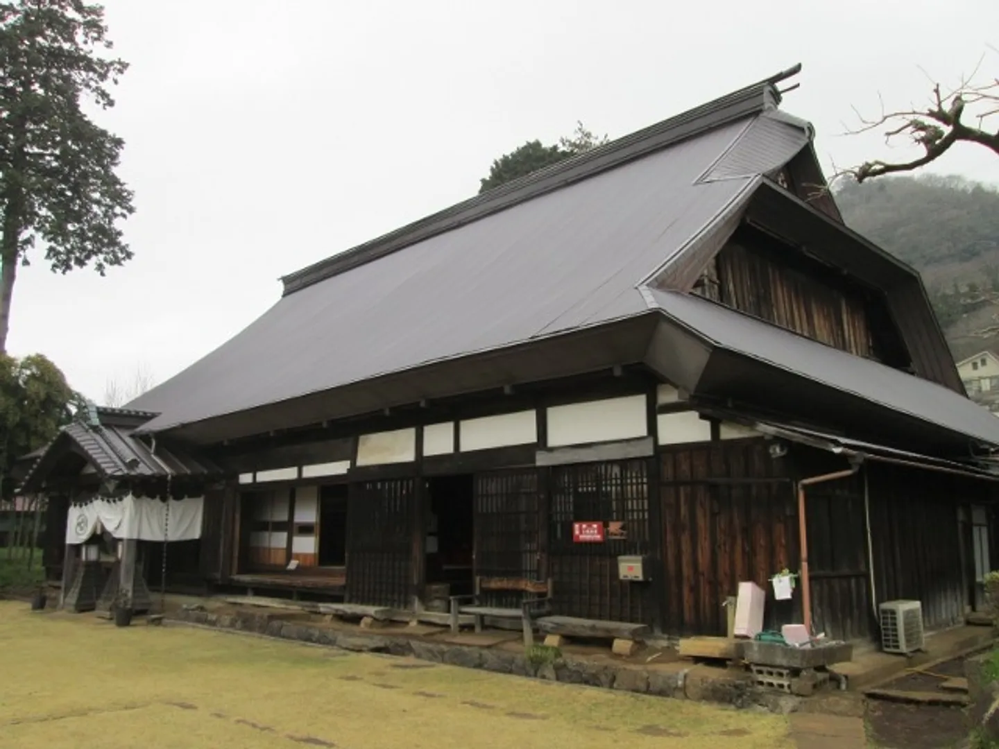 小原宿本陣(南西より)