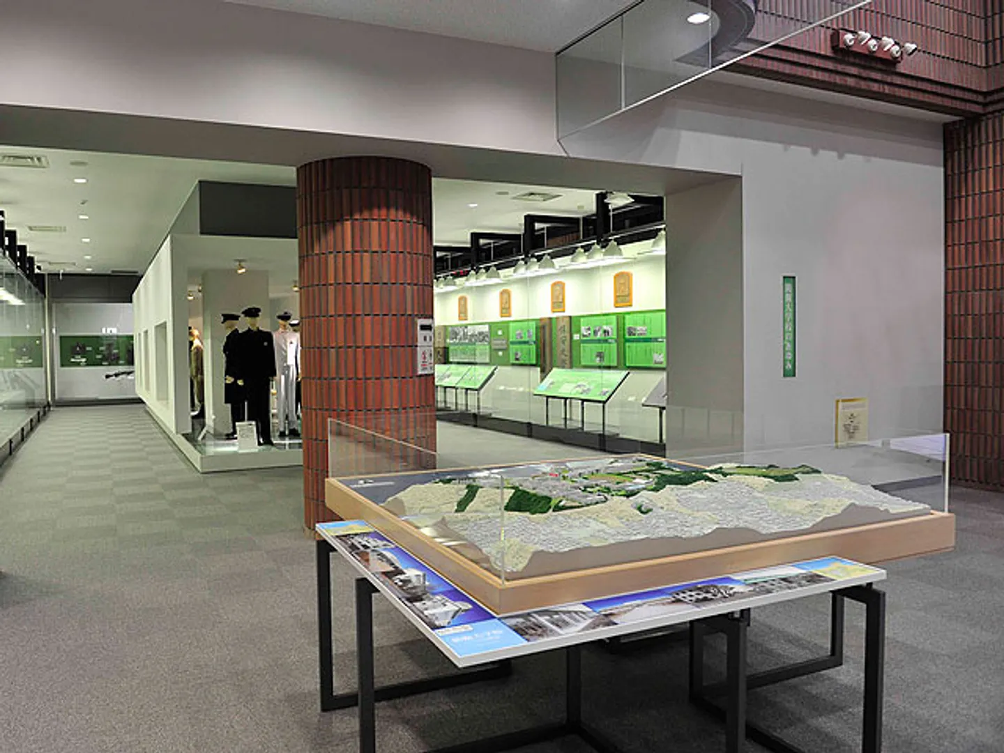 防大の歴史がつまった資料館