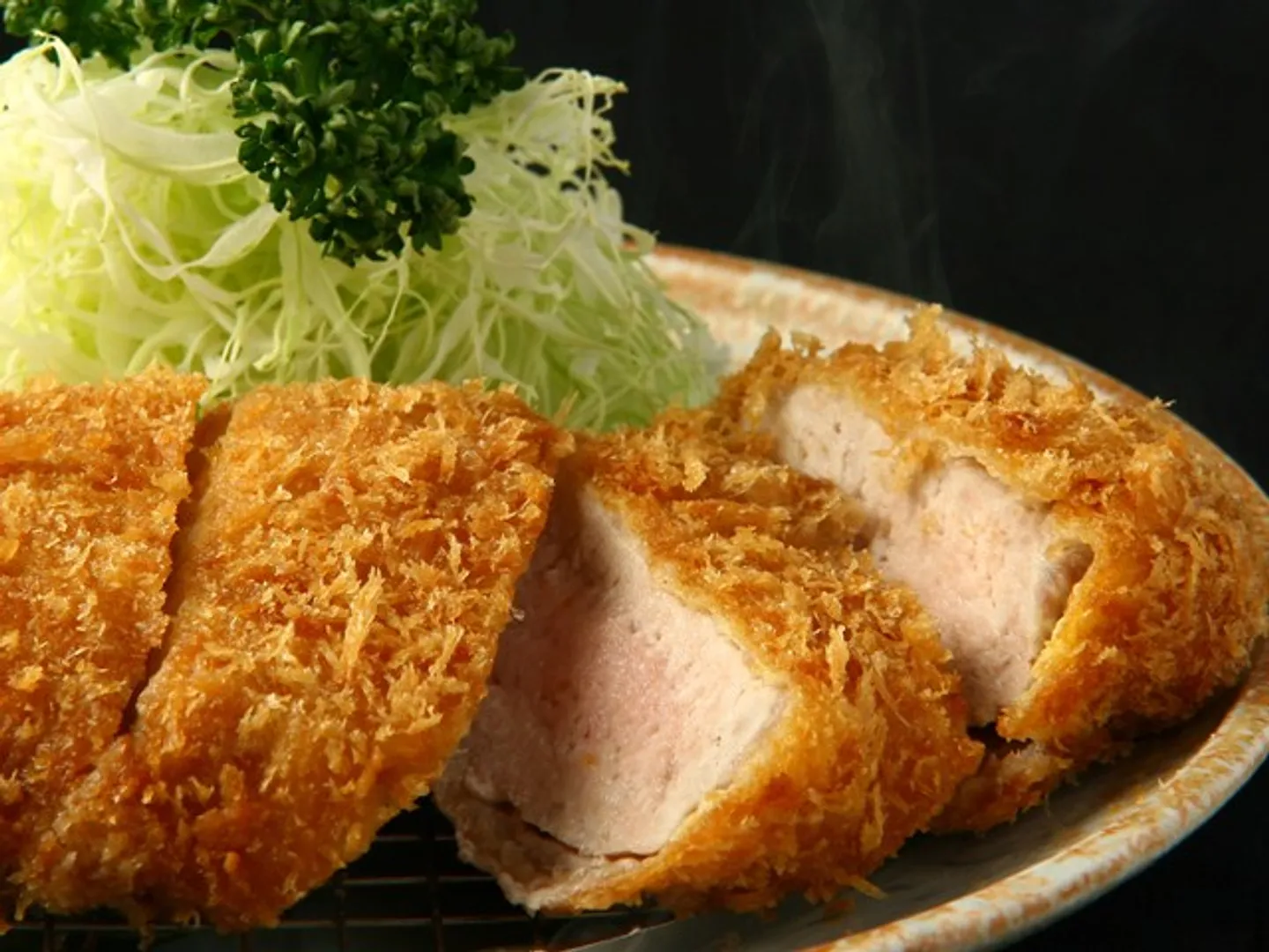 厚切りロース定食