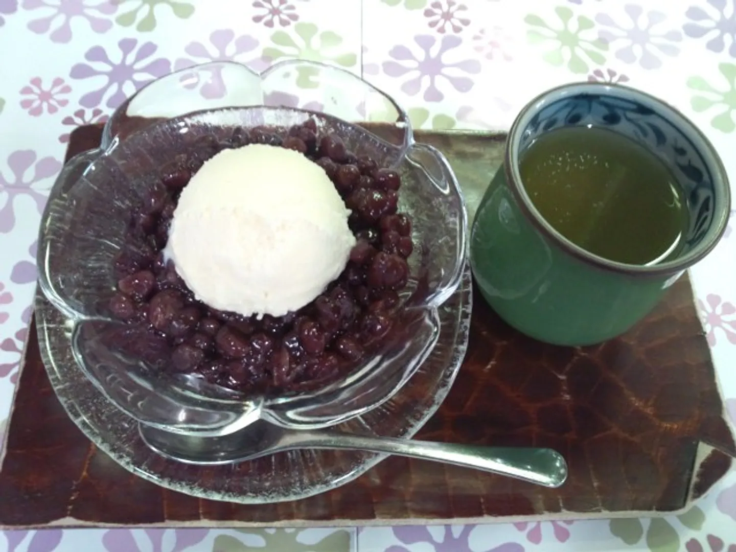 クリームぜんざい