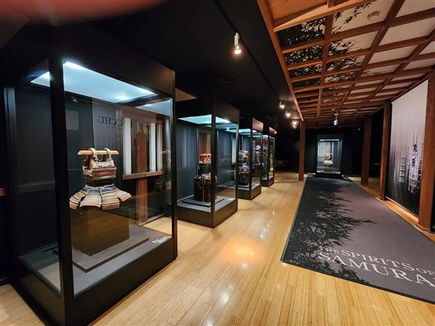 常盤木門SAMURAI館展示風景