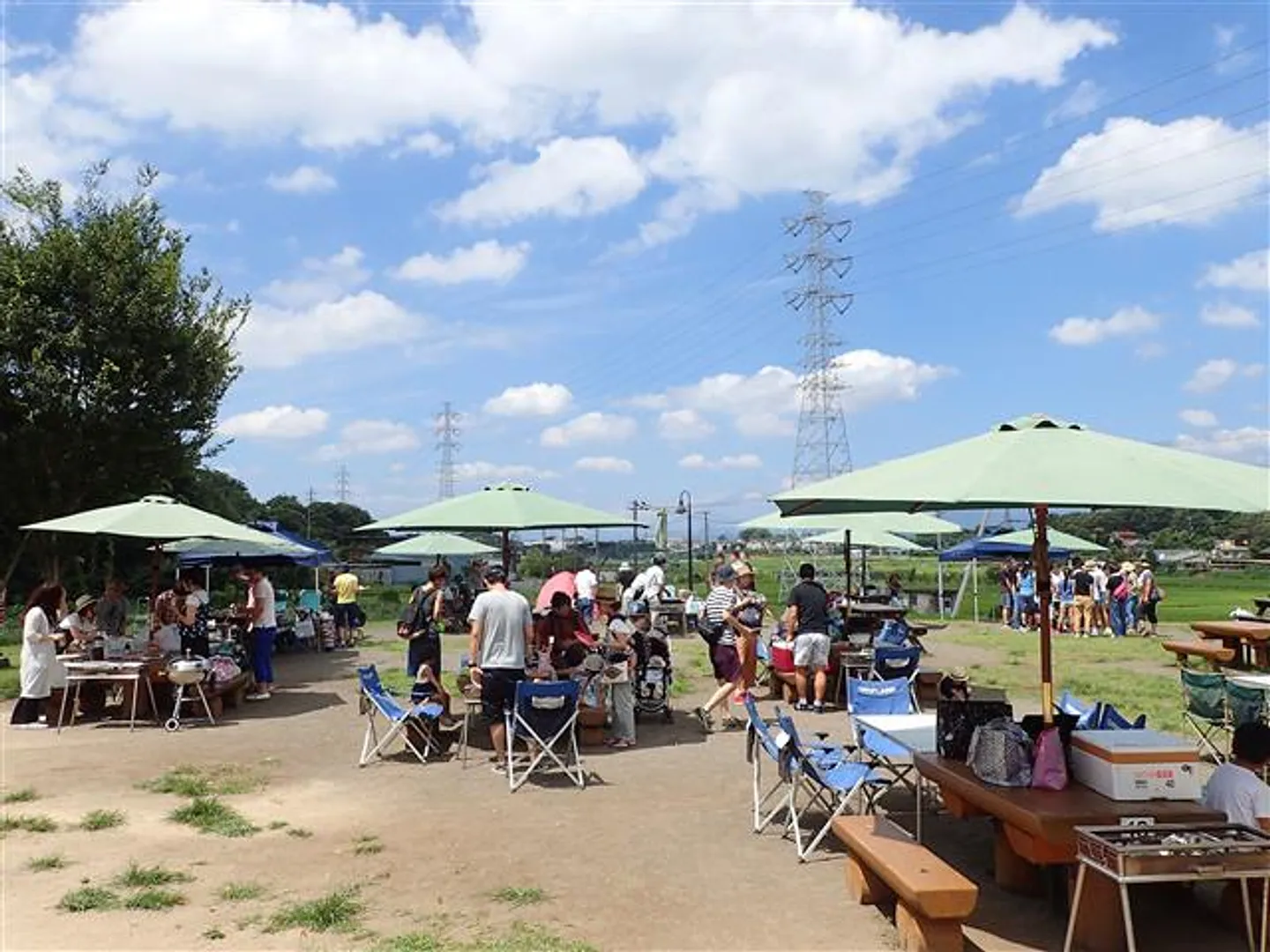 バーベキュー場