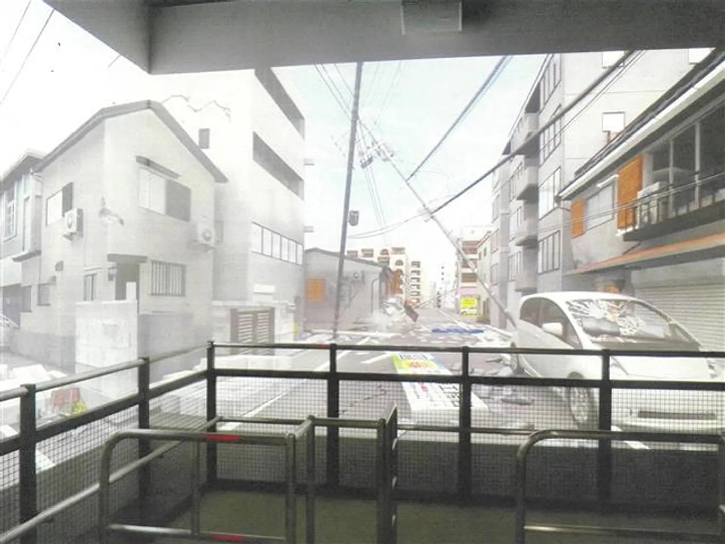 最大震度7までの地震を、3方向の揺れで再現し、迫力あるCG映像とあわせて、臨場感のある体験ができる