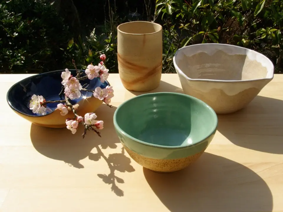 体験で作れる作品見本の一部