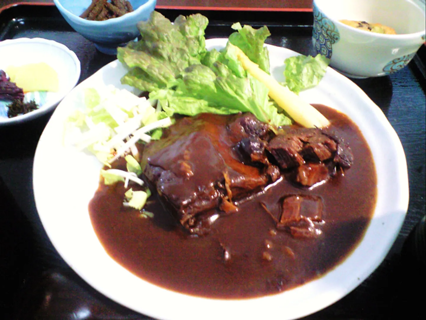 ビーフシチュー定食