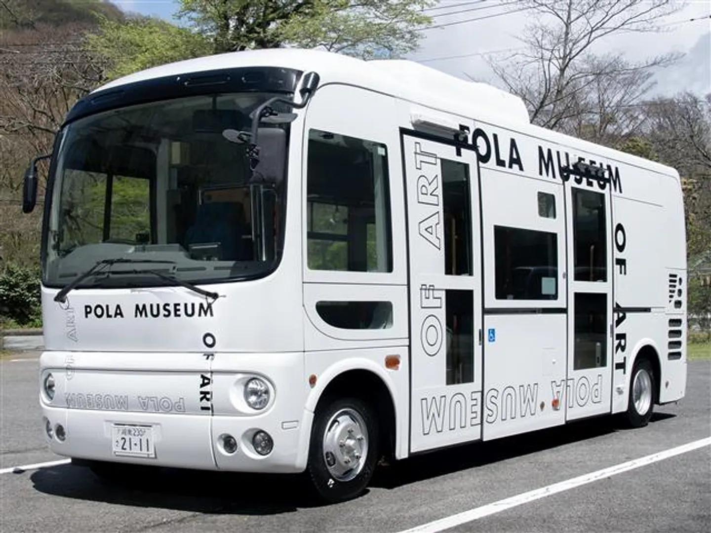 強羅駅からの無料送迎バスが便利