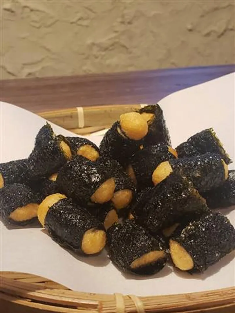 とろろ芋の磯辺揚げ