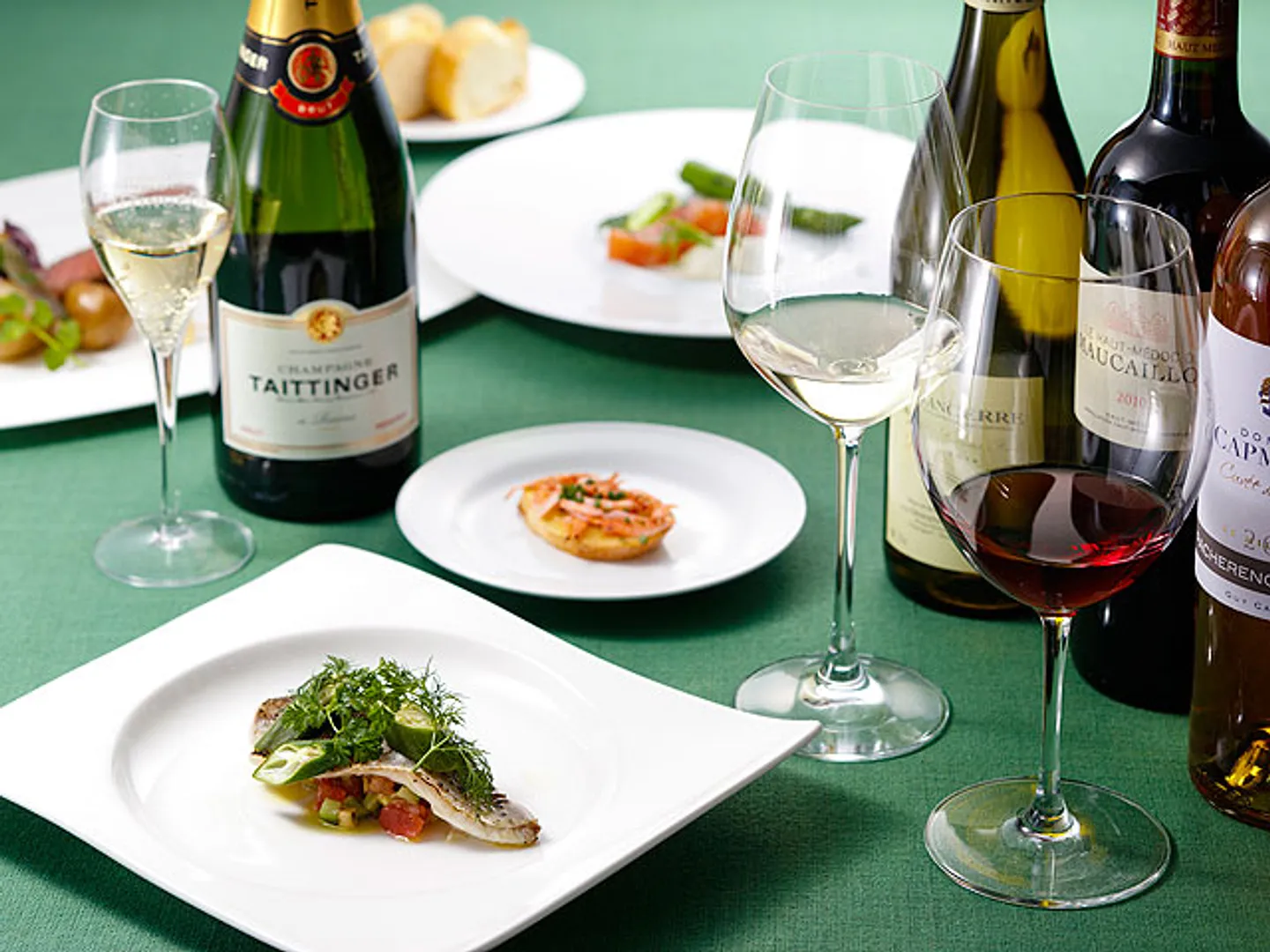 ディナーメニュー一例