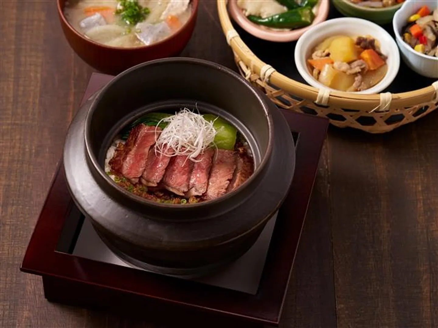 のっけ飯 和牛リブロースとしぐれ煮