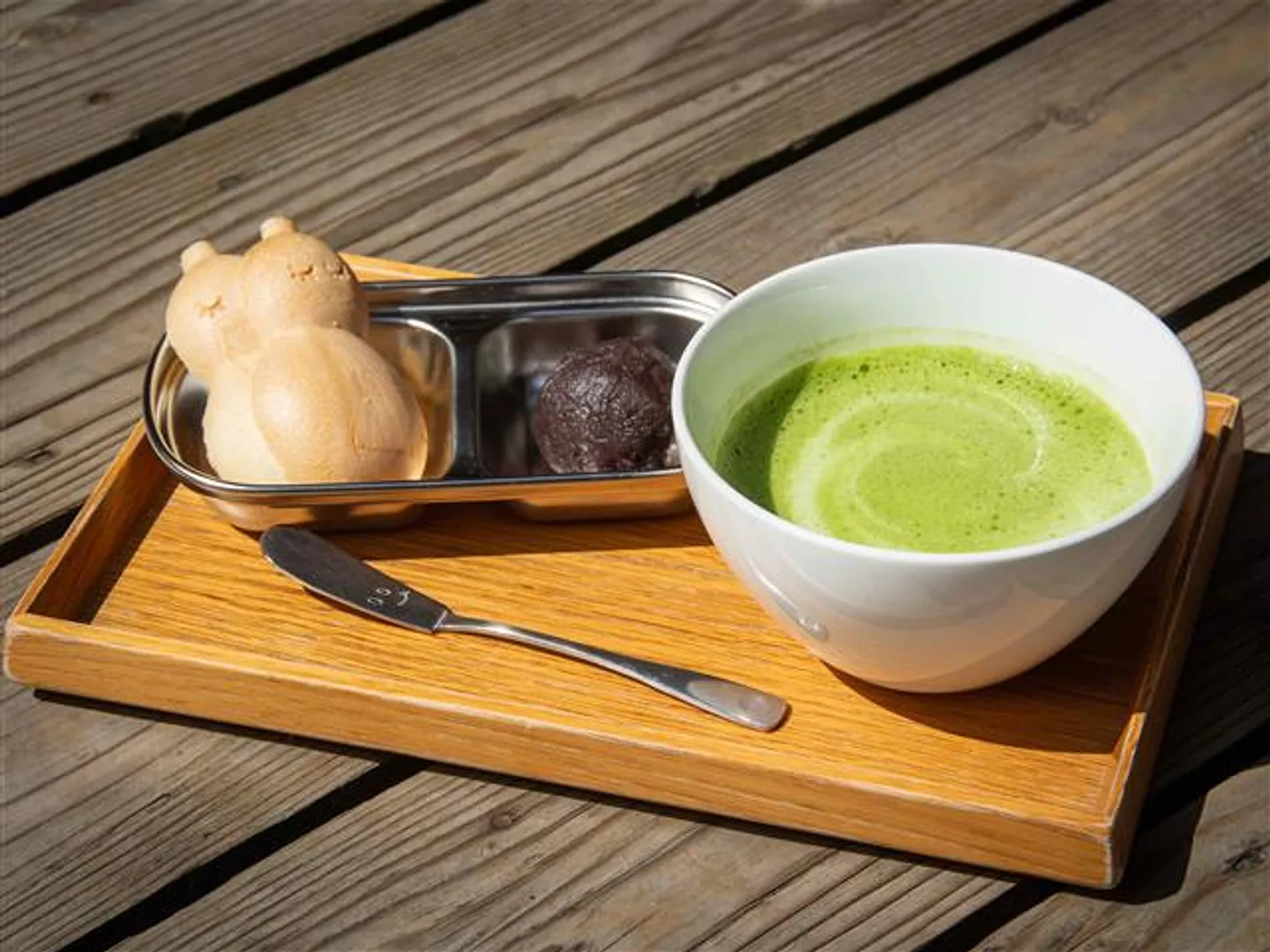 ならやんセット(抹茶ラテ)