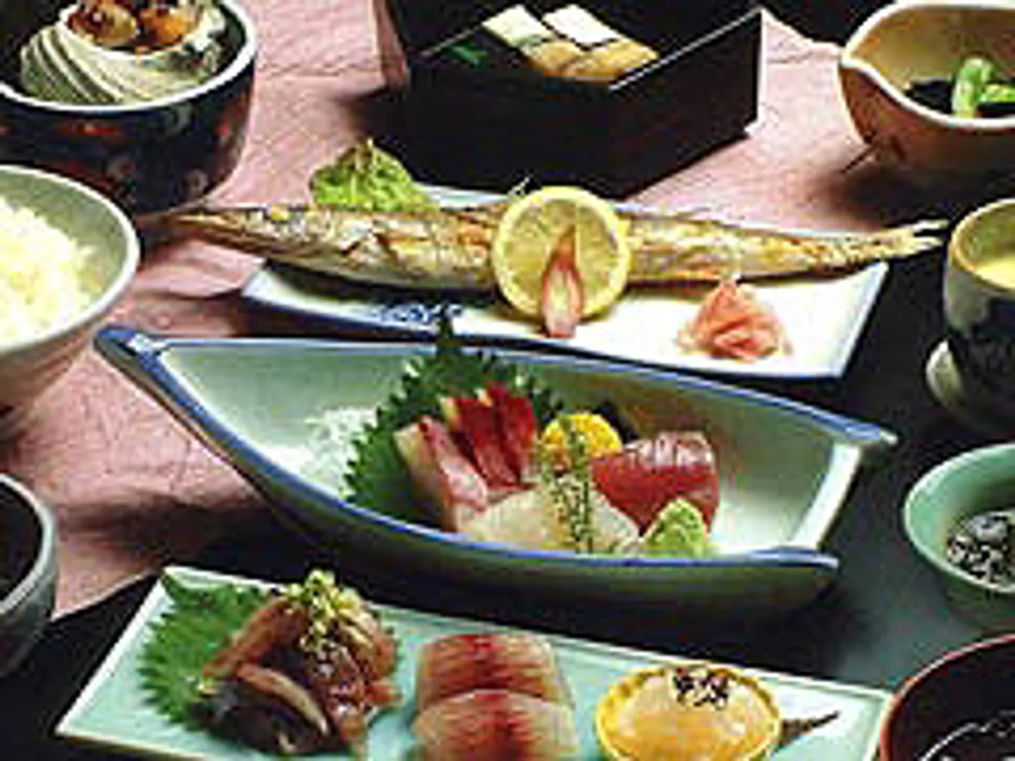 旬の新鮮魚介類