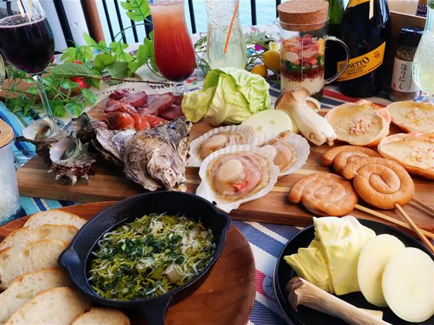 手ぶらで楽しめる「テラスキャンプBBQ」