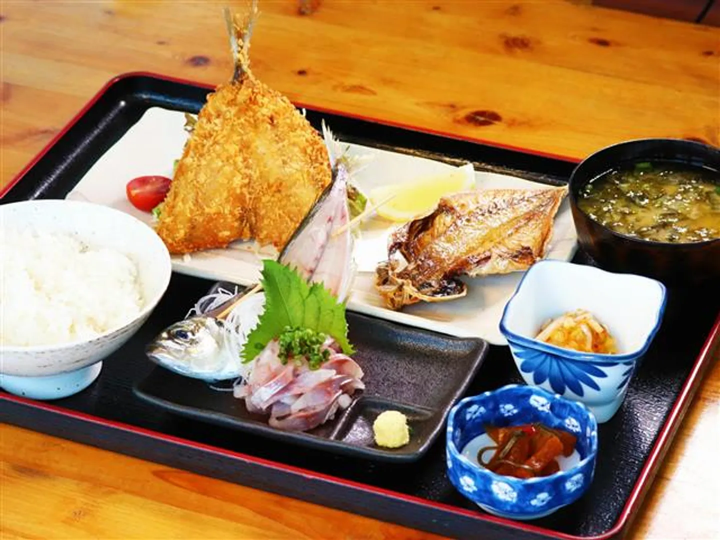 アジづくし定食