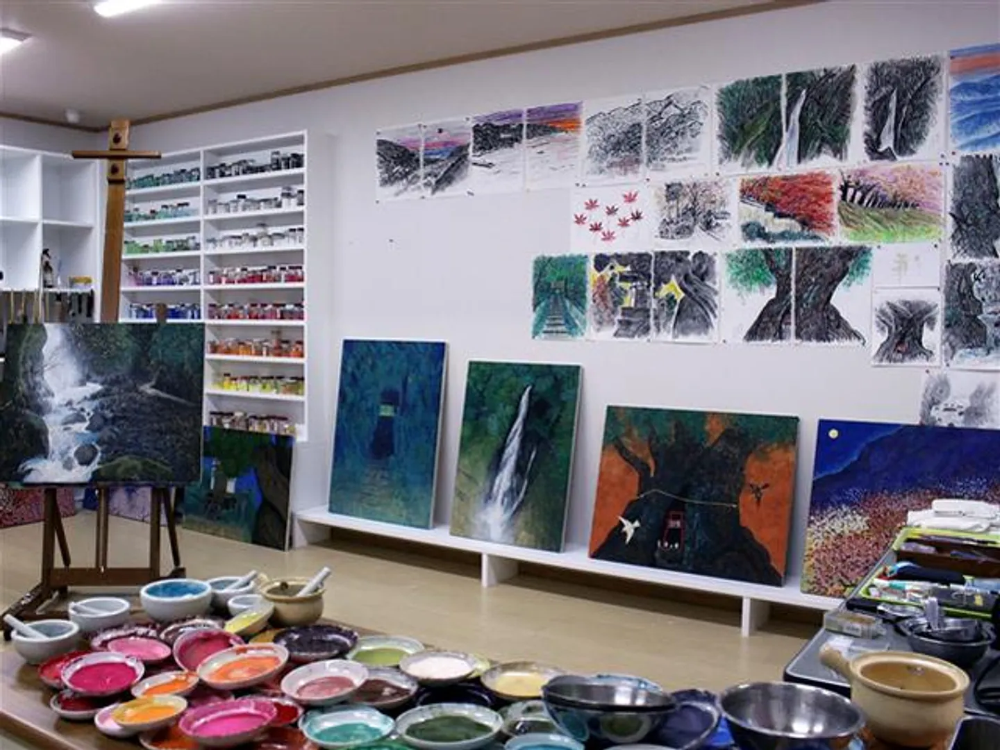 平松礼二公開アトリエ