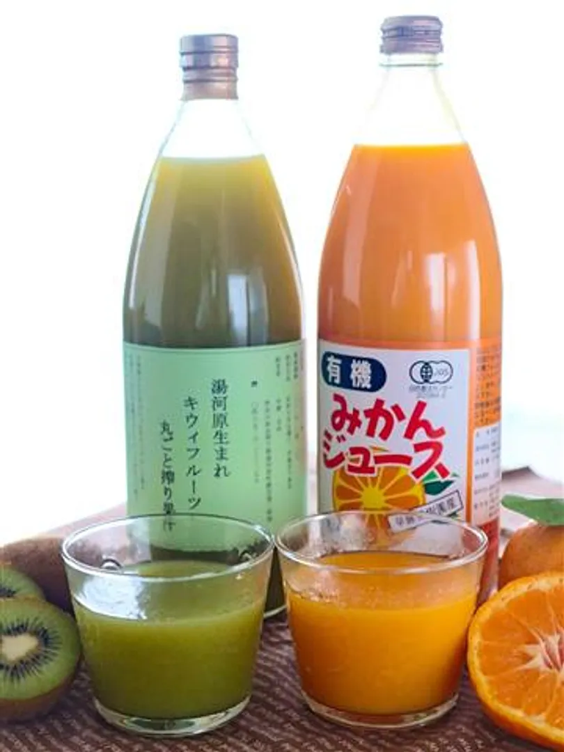 みかん・キウィジュース