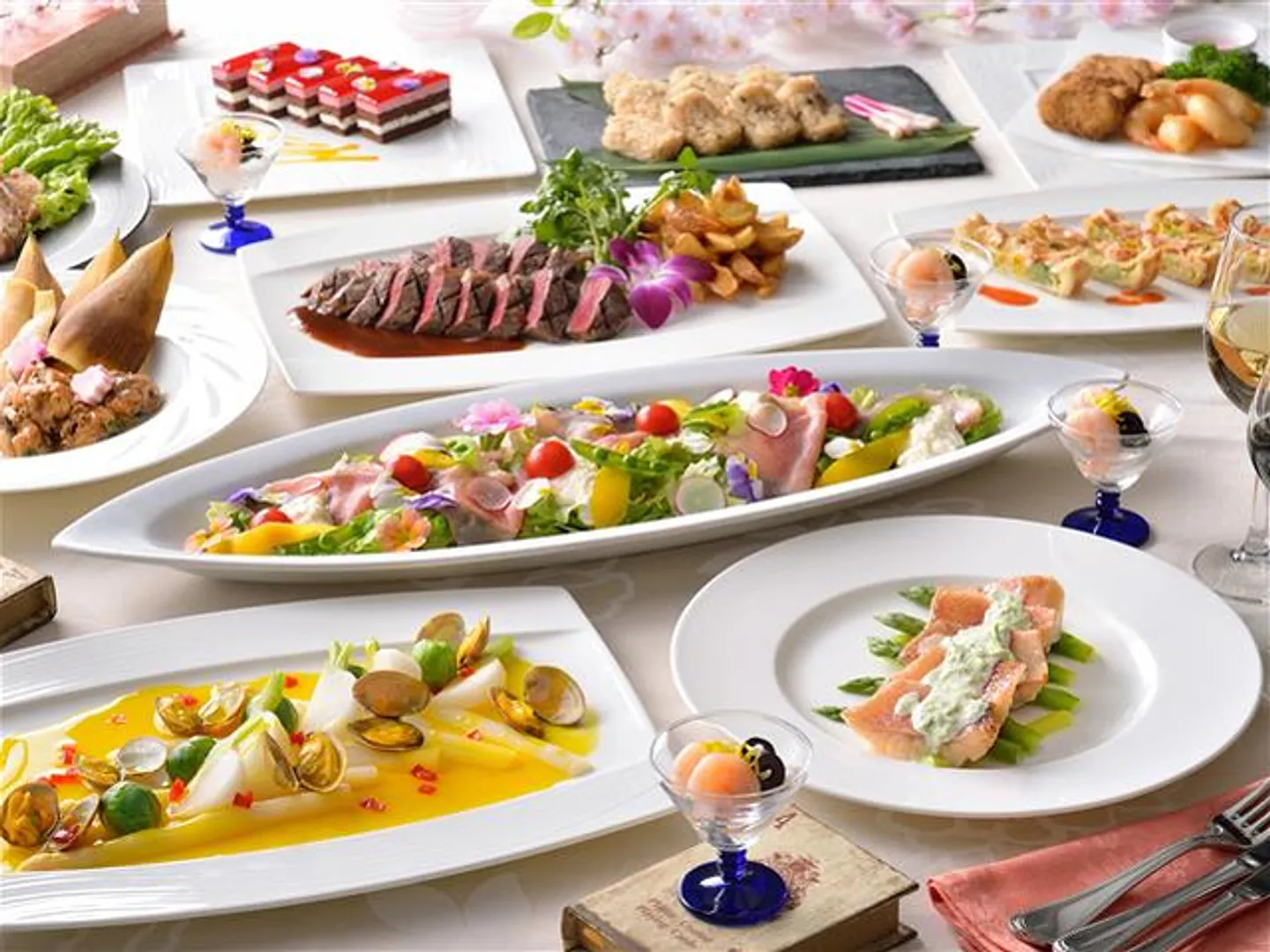 個室パーティープランの料理イメージ