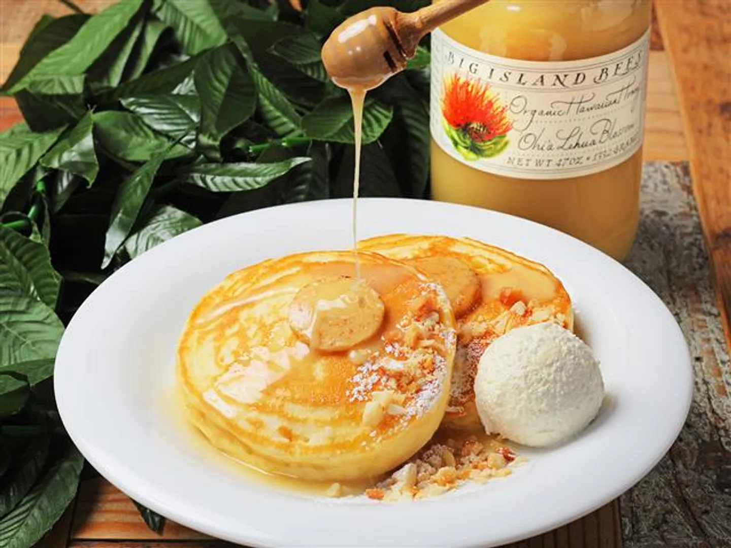 ビッグアイランド・ビーハニー パンケーキ