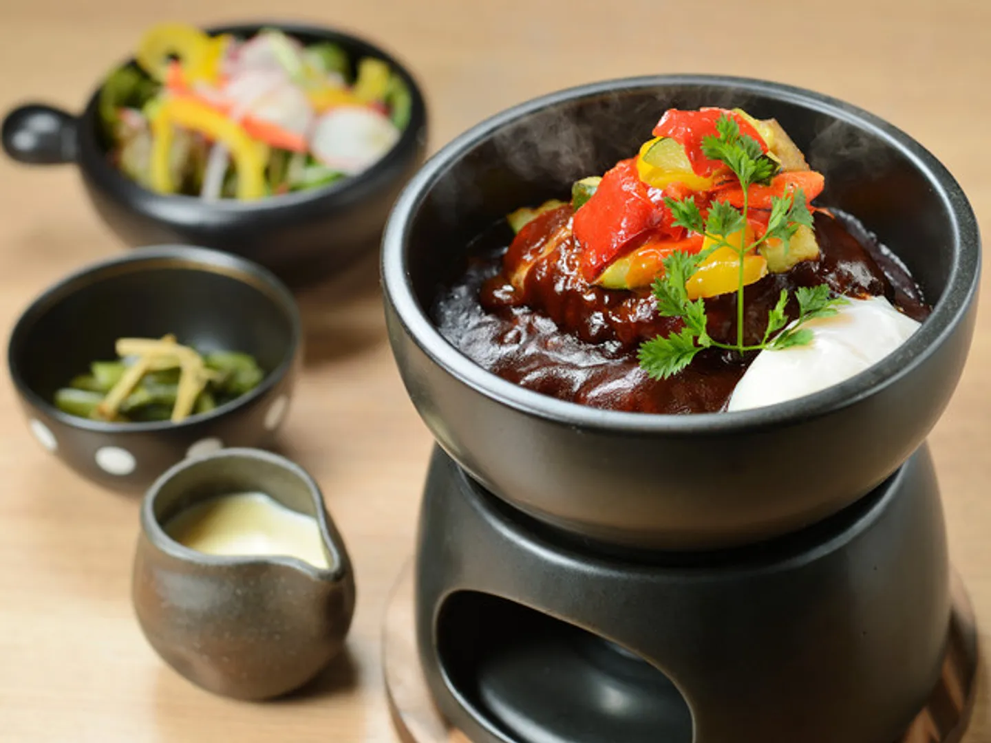 石焼きハンバーグご飯