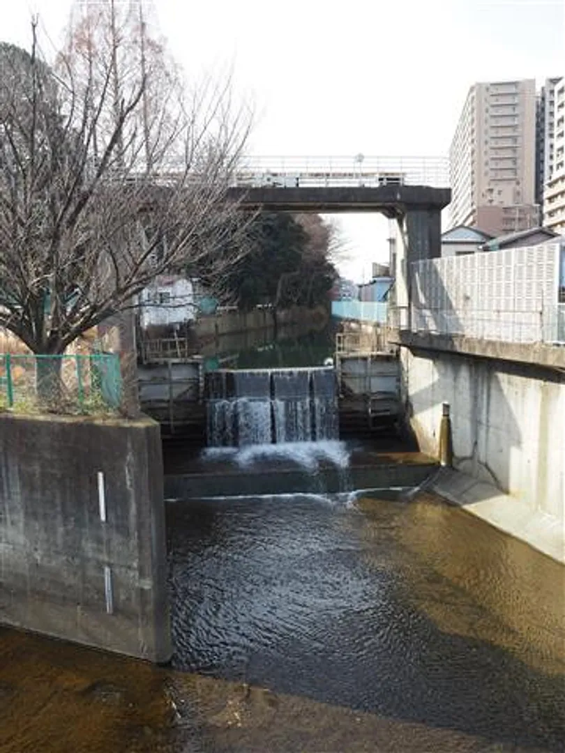 二ケ領用水からの合流