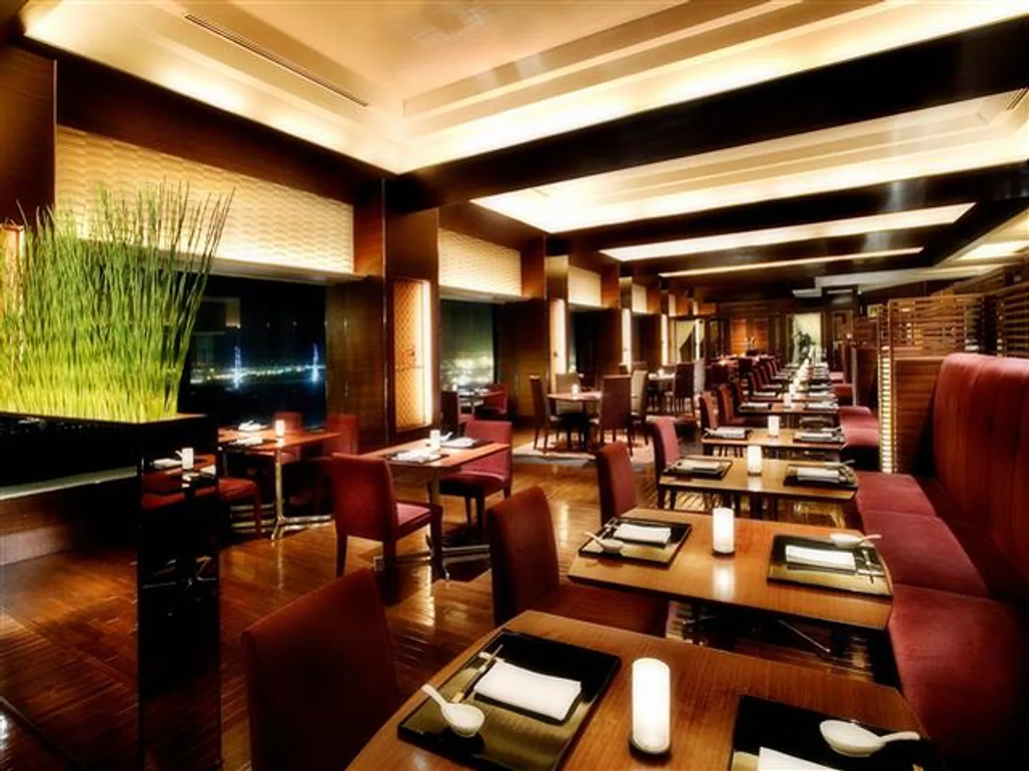 プライベート感を重視した落ちついた空間