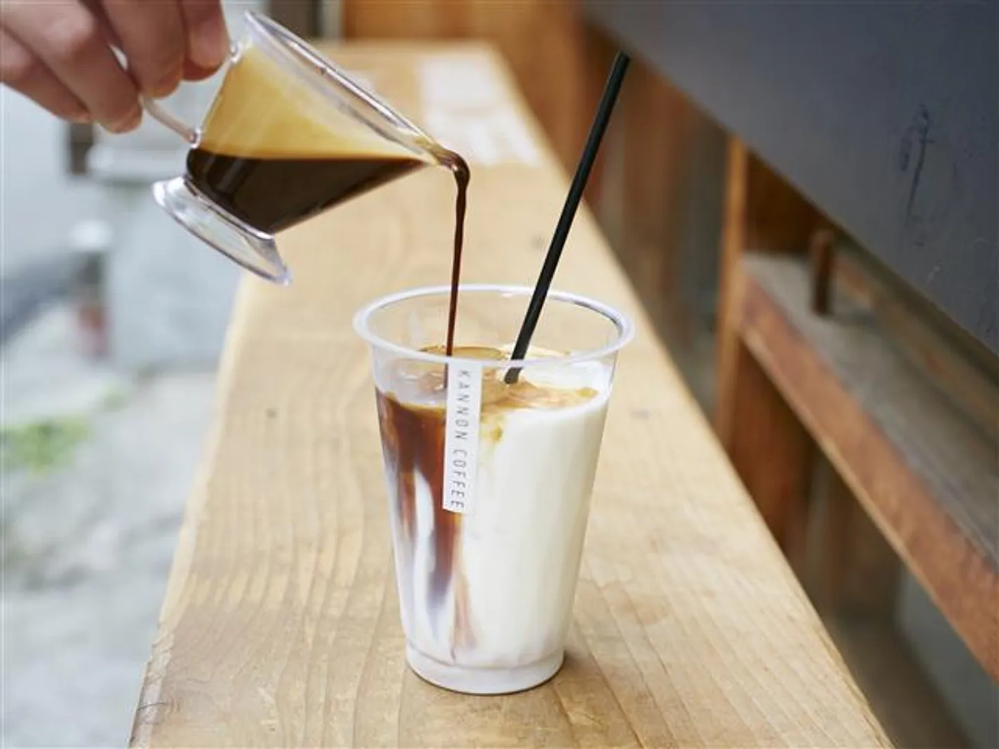 自家製ICEキャラメルラテはクセになる一品