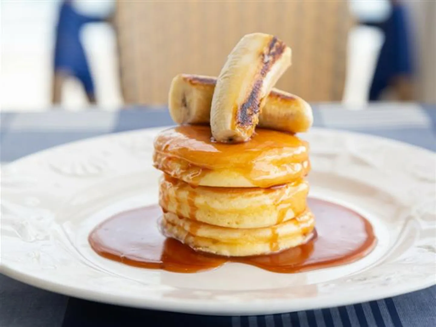 「キャラメルソースとバナナ」