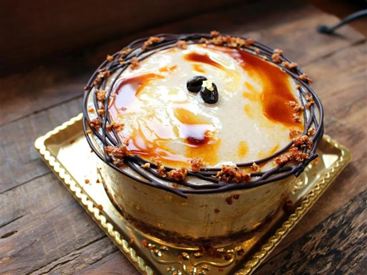 Kona Coffee アイスケーキ(持ち帰り1時間まで、1週間前までに要予約)