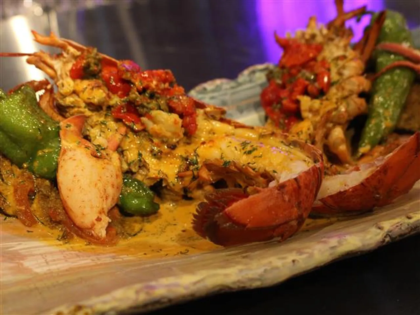 オマール海老のスチーム