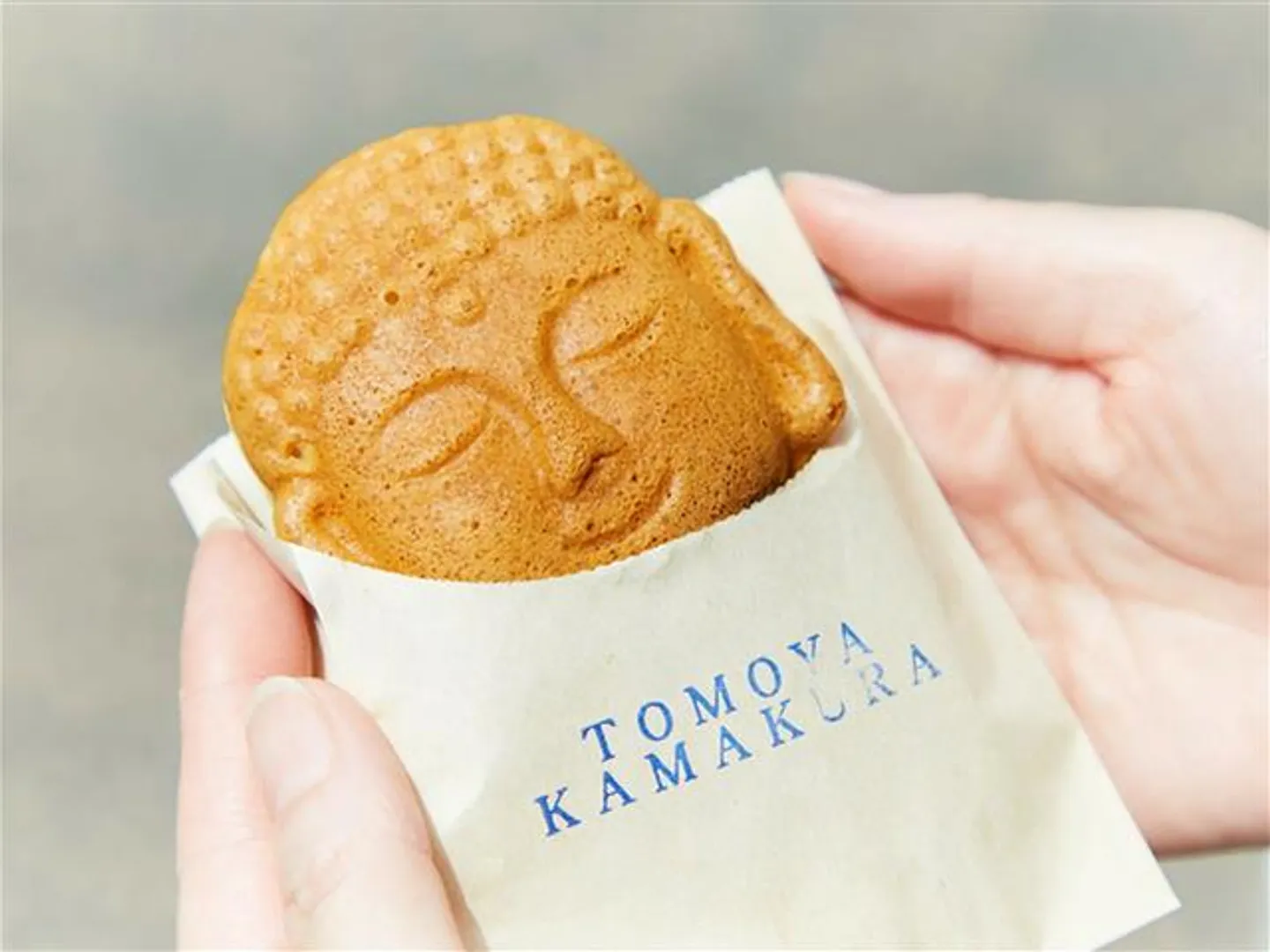 「幸せをよぶ 大仏さま焼き」ブルーベリークリームチーズ味