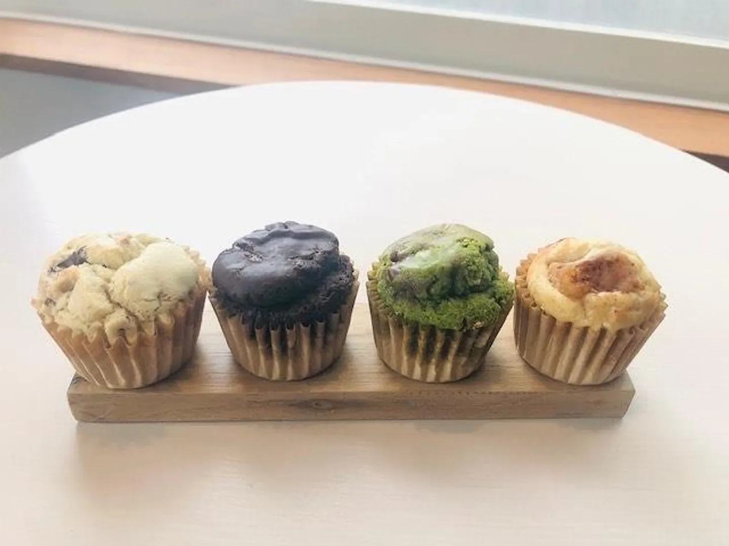 オーガニック＆グルテンフリーの日替わりカップケーキ