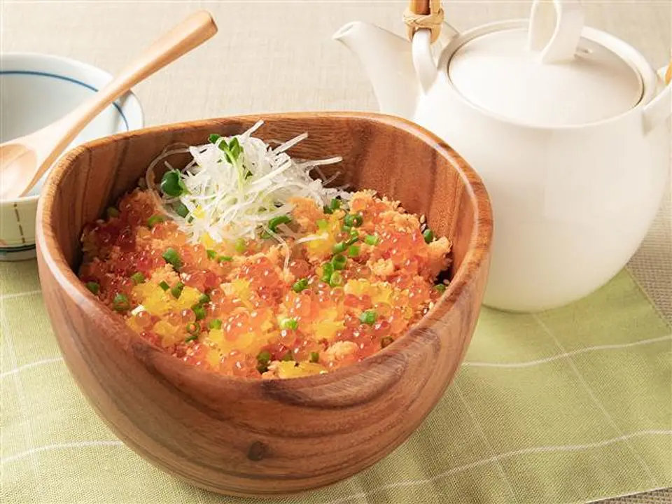 鮭といくらの北海ごはん