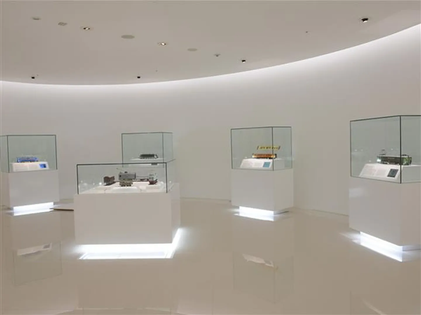 原模型の中でも代表作を展示している「第1展示室：原模型の真髄」