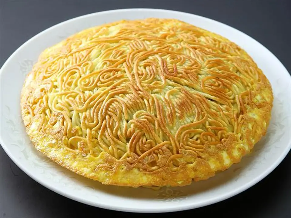 看板メニュー梅蘭焼きそば (画像はイメージ)