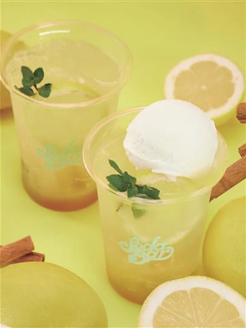 スパイスが効いたワンランク上のレモンソーダ