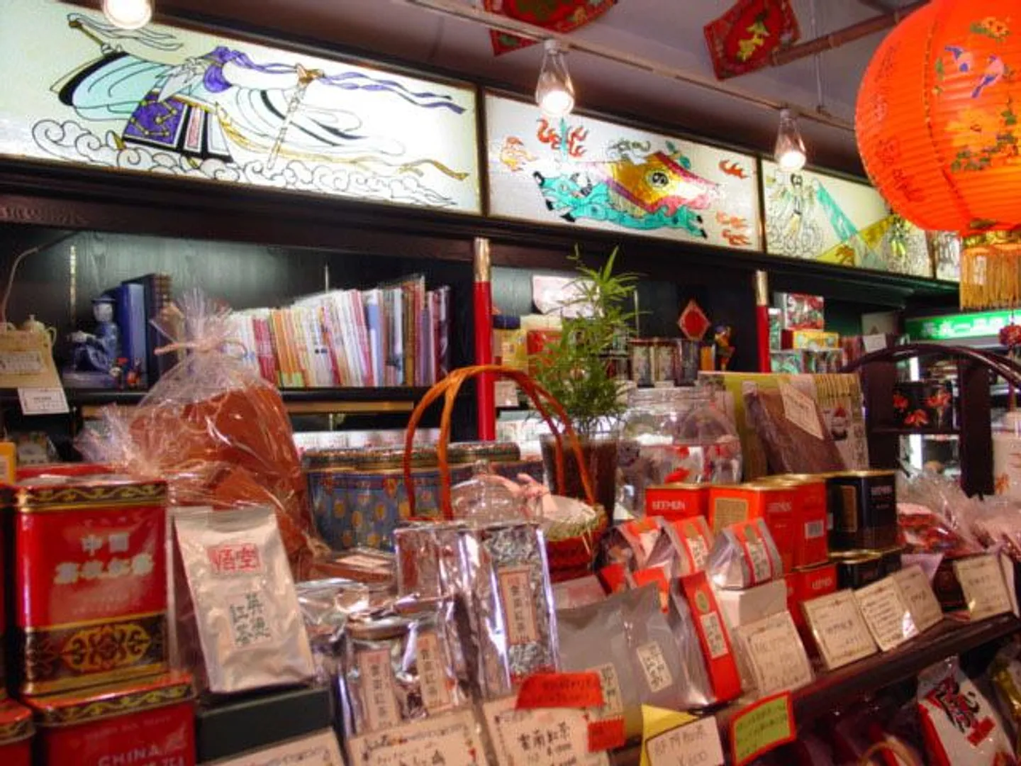 品数も豊富な中国茶の専門店