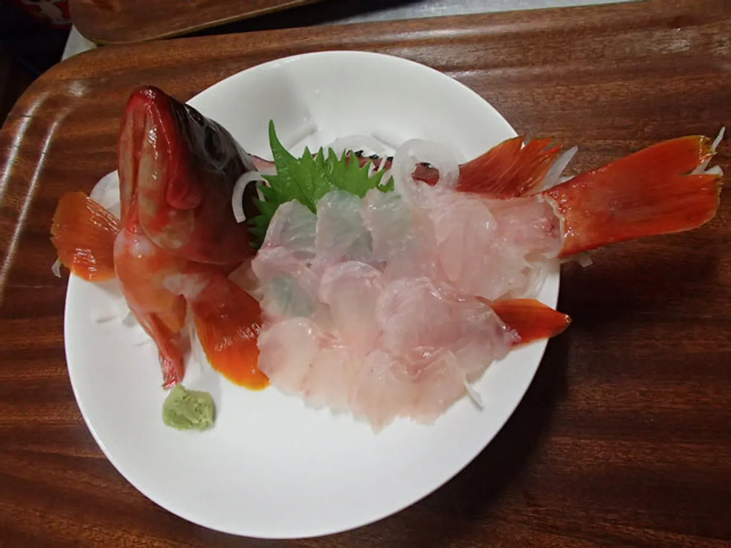 アカハタの刺身